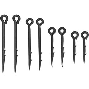 ECSiNG 60pcs Metal Bait Spike Carp Fishing Hook Fishing Hooks Suitable for Most Baits Including Compatible with Boilie Maggots Compatible with Corn and Most Cocktail Baits