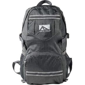 Franklin Sports Arctic Trails Lightweight Packable Durable Travel Hiking Backpack Daypack Outdoor Compact Foldable Design