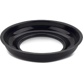 Whole Parts Appliance Burner Bowl Part # PA030002BK, Compatible with Many Viking Range, Oven, and Stove Models, Open Burner Bowls Replacement Parts - Replaces 810768-9.23 Inch, Black - 2 Yr Warranty