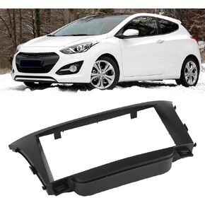DVD Navigation Fascia, Durable Easy Installation Stereo Radio Navigation Panel Frame Stylish and Generous for Elantra GT(GD) 2012‑2017 for Hyundai I30 2011