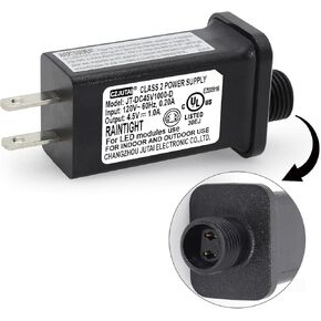 تزويد الطاقة Czjutai JT-DC045V1000-IP44 4.5V4.5W /3.6W لإضاءة عيد الميلاد ، ضوء السلسلة ، ضوء العرض ، مصباح العشب ، جهاز قابلة للنفخ (حزمة واحدة)