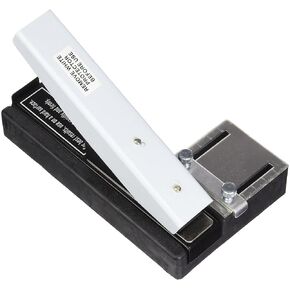 Brady People ID 3943-1020 Stapler-Style Slot Punch with Adjustable Guide, 0.125" x 0.550" Slot Size