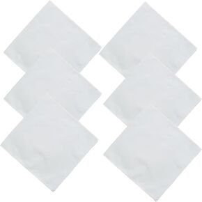 MLMOMVME 12 Pack White Bandanas Women Men Large Cotton Bandana for Tie Dye Party Supplies Plain Head Wrap Handkerchiefs Multifunctional Hair Accessories Solid Color