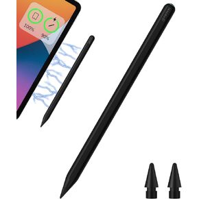 Wireless Charging Stylus Pen for iPad,GOOJODOQ GD13 iPad Pencil 2nd Gen with Tilt Palm Rejection & Bluetooth Magnetic,Compatible with Apple iPad Pro 12.9/11 in, iPad Air 5th/4th Gen, iPad Mini 6th Gen