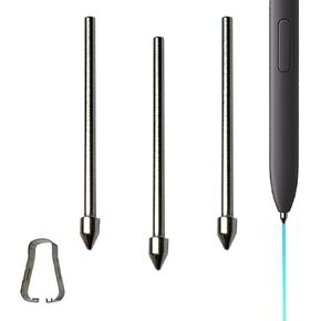 3 PCS Galaxy Tab S6 Lite Pen Metal Tips/Nibs Replacement for Samsung Galaxy Tab S6 Lite S Pen Replacement Metal Tips/Nibs, Galaxy Tab S6 Lite Stylus Pen Titanium Tips/Nibs with Tools