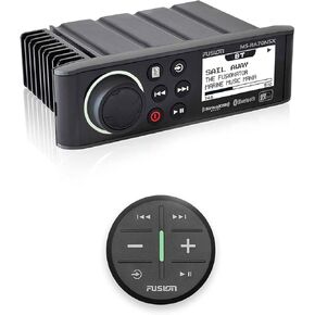 Fusion MS-RA70NSX Marine Entertainment System with Wireless Remote - Black