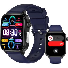 Smart Watch for Women Men(Answer/Dial) 1.96" IPS Smartwatch, 24/7 Heart Rate/Blood Oxygen/Blood Pressure/Sleep Monitor, Blood and Body Composition,100+ Sports Modes Fitness Tracker (champagne gold)