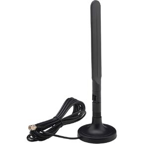 Dual Band WiFi Antenna 2.4GHz 5.8GHz High Gain 10dBi SMA Male Antenna Magnetic Base for PC Desktop PCI PCIe Wireless Network Router WiFi Card Security Camera