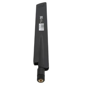 5G Antenna Outdoor,5G Antenna 600 6000,5G Antaz7795G 18Dbi High Gain 5G Antenna SMA Omni Directional Full Band Antenna for Routers Monitoring (Black)