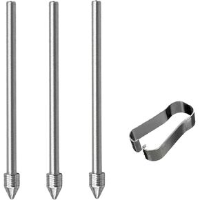 3 PCS Metal Nibs/Tips Replacement for Samsung Galaxy Tab S10 Ultra/S10+/S9/S9 Ultra/S9+/S9 FE/S8/S8 Ultra/S8+/S7/S7+/S7 FE/S6/S6 Lite All Version Touch S Pen +Tweezers