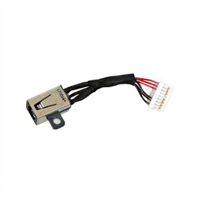 GinTai DC Power Jack Harness Cable Socket Plug for DELL Latitude 3379 3390 Inspiron 14 5482/11 3148/13 5368 7352 7353 7359 7368 7375 7378 5379 5378/15 5568 7558 7568 7569 7570 0PF8JG 450.07R03.000