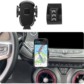 Car Phone Holder Fits for Chevrolet Blazer 2019-2024 Accessories with Buckle Compatible with Dashboard Car Air Vent Mount, Snug Fit, Easy to Install Fit for iPhone Android and All Smartphones