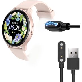 Compatible for OYY Smart Watch Charger, Magnetic USB Charging Cable Replacement Charger Compatible for OYY TGW101, TGW008, Gaea K802 Watch (for TGW101, TGW008, Gaea K802 Watch, Black)