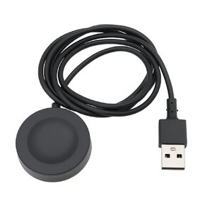 The Lord of the Tools 1Pc Watch USB Charging Cable USB Cable Magnetic Charger Holder Compatible with Huawei Watch 4 3 GT2 Pro GT3 GT4 100cm Black(Integrated Charger)