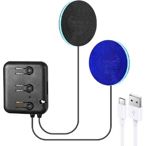 Bluetooth-Module V5.4 Ultra Thin 3mm Replacement Stereo Speakers,Pillow Speaker with Mic, DIY Headset, for Sleep Headphones, Beanie,Headband Side Sleepers Running Yoga Meditation