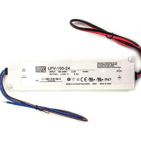 LPV-100-24 24V 4.2A 100.8W IP67 مزود الطاقة المقاوم للماء لإضاءة LED in Kuwait