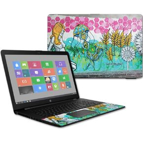 MightySkins Skin Compatible with HP 17t Laptop 17.3" (2017) - Mother Garden | Protective, Durable, and Unique Vinyl Decal wrap Cover | Easy to Apply, Remove, and Change Styles | Made in The USA