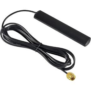 FM Radio Antenna Adhesive Mount Antenna with SMA Male Connector for Car Vehicle Hotspot Router Gateway Modem