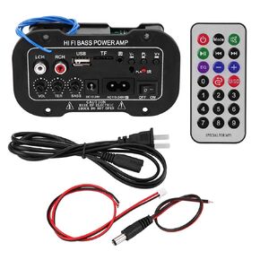 5 Inch Auto Car Digital Bluetooth Amplifier HiFi Bass High Power Stereo o Treble Control