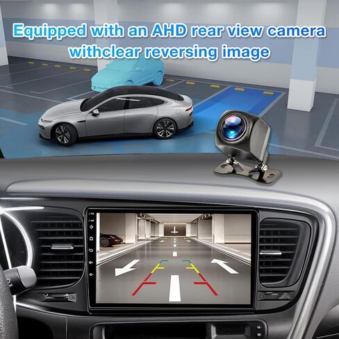 Android 13 Car Radio Compatible with KIA Optima K5 2013 2014 2015, 9 Inch 2+64G Car Stereo with Wireless CarPlay/Android Auto/Bluetooth/GPS Navigation/WiFi/Touch Screen/Backup Camera in Kuwait