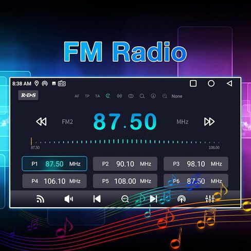 Android 13 Car Radio Compatible with KIA Optima K5 2013 2014 2015, 9 Inch 2+64G Car Stereo with Wireless CarPlay/Android Auto/Bluetooth/GPS Navigation/WiFi/Touch Screen/Backup Camera in Kuwait
