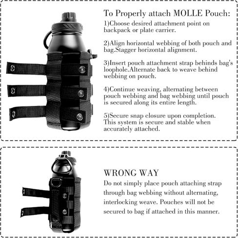 4 مساءً إكسسوارات Molle ، مرفقات حزام تكتيكية 6 بوصة لحامل الألواح ، موصلات حزام تكتيكية مثليات molle لالتقاط الأكياس الخارجية in Kuwait