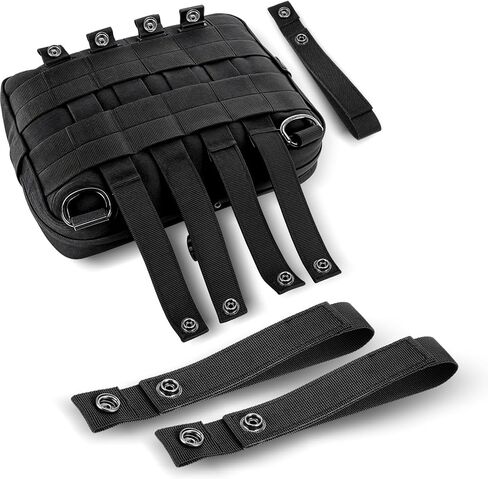 4 مساءً إكسسوارات Molle ، مرفقات حزام تكتيكية 6 بوصة لحامل الألواح ، موصلات حزام تكتيكية مثليات molle لالتقاط الأكياس الخارجية in Kuwait