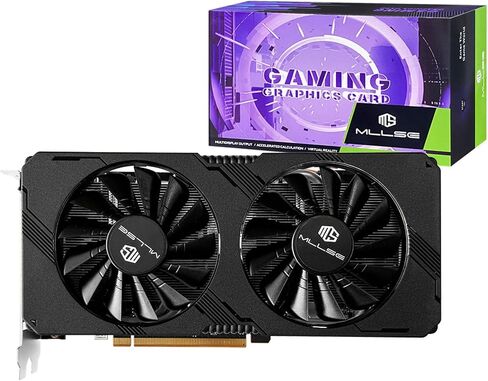 RX 5700 XT Graphics Card, Radeon RX 5700 XT 8GB GDDR6 2560SP 256bit PCI-e 4.0 x16 GPU Computer Video Card, HDMI/DisplayPort*3 Interface, 2K 4K Game Card for Desktop PC (RX 5700 XT) in Saudi Arabia