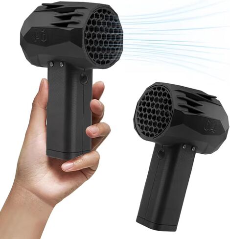 Fan, Car Dryer Air Blower 1400g Thrust 240km / h Wind Speed, 20W Fast Charging Electric Jet Dry Blower, 64mm Duct Fan Rugged Air Blower for Home Car US in Saudi Arabia