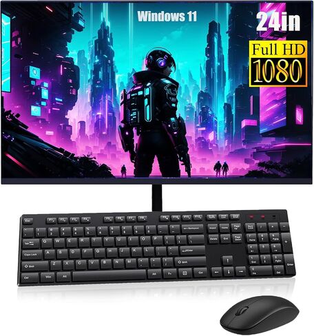 Dell Optiplex 5060 SFF كمبيوتر سطح المكتب مع شاشة كمبيوتر FHD 24 بوصة ، ذاكرة الوصول العشوائي 32GB ، 1 تيرابايت SSD ، CORE I5-8500 3.0GHz-4.1GHz ، لوحة المفاتيح ، الماوس ، DP ، Windows 11 Pro (متجدد) in Kuwait