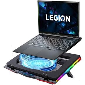 Cooling Pad for Lenovo Legion 5 5i 7 7i Pro 5 5i 7 7i 9i Ultimate i9 Legion Slim 5 Gaming Laptop,It is a Heat Dissipation Monster with Powerful Turbo Fan Can Fast Cooling,RGB Light