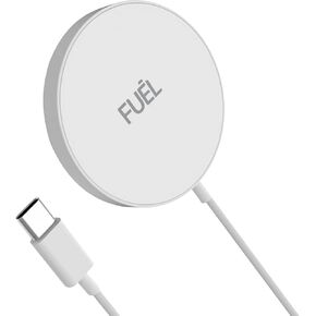 iPhone Charger Fast Charging Magsafe Charger- Fuel - 15W Magnetic Wireless Charging Pad - Compatible with Magsafe - Magnetic Charger for iPhone 16 Pro Max/15 Pro Max/14 Pro/13 Pro/AirPods pro/ Airpods