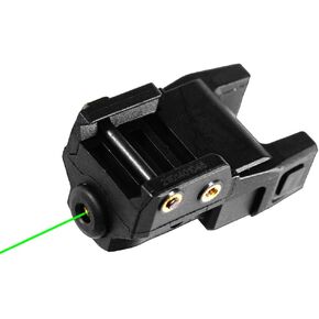 TMX Rechargeable Laser Sight for Subcompact Pistols & Handguns with Rails, Compatible with Springfield XD XD-S XDM S&W M&P Beretta PX-4 Taurus Millennium Walther PPQ PPS PPX SR9C