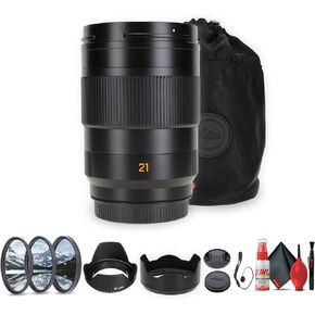 Leica Super-APO-Summicron-SL 21mm f/2 ASPH. Lens (L-Mount) (11181) + Lens Filter Kit + Cleaning Kit + Lens Hood + Lens Cap
