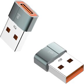ONES USB C to USB Adapter, USB C to USB 3.0 OTG Adapter, USB C Female to USB Male Adapter High Speed Data Transfer USB OTG Camera Adapter Compatible with iPad Pro/iPad Air, MacBook Pro, Galaxy