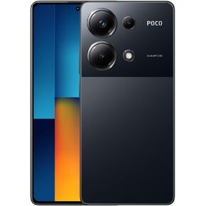 Xiaomi Poco M6 Pro 4G LTE GSM Global Version (512GB + 12GB) 64MP Camera Dual Sim 6.67" (for Tmobile Mint Tello Global) GSM Unlocked (Black)