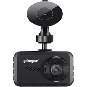 Orbit D111 1080P Full HD Dash Cam with 3" Display, G-Sensor, Loop Recording, 140° Wide-Angle Lens, Supports up to 64GB MicroSD, Compact Design