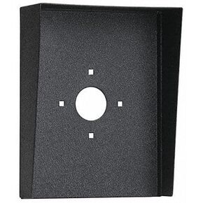 Card Reader Cover for Gooseneck Pedestal, 10" x 8", Steel, Black Powder Coated
