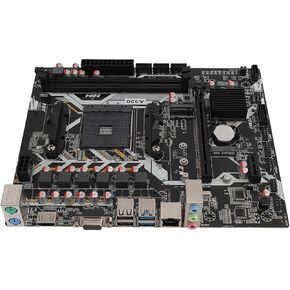 Gaming Gen 3.0 Motherboard,Dual DDR4 Memory ATX Motherboard,PCI E 16X NVME M.2 Port ATX Mainboard for AMD AM4 All Series CPU