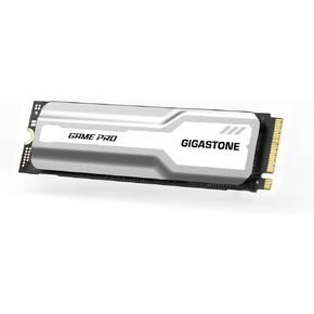 Gigastone M.2 SSD 500GB PCIe 3.0 NVMe SSD Internal Gaming Solid State Hard Drive Turbo Speed Heatsink Cooling Heat Dissipation PC Laptop Storage for Gamers Video Editing Creators up to 2,100MB/s