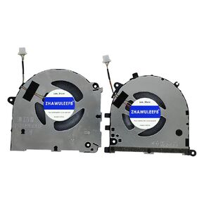 Replacement New CPU+GPU Cooling Fan for ASUS Vivobook Pro15 OLED K6502Z FPWV DFSCL42P06593B FPWU DFSCL42P16593B DC12V 0.6A Fan