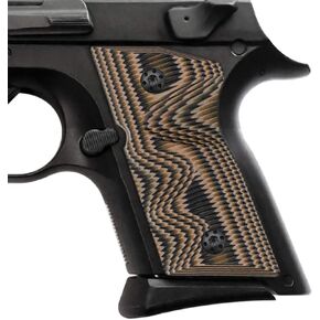 Cool Hand G10 Grips for CZ 2075 RAMI, Gun Grips Black Screws Included, for Left and Right Handed, Finger Grooves Texture, Work on The Decocker Version