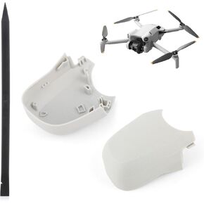for DJI Mini 4 Pro Side Cover Replacement for DJI Mini 4 Pro Gimbal Side Caps Protective Cover Drones Accessories Parts with Tools(Left and Right)