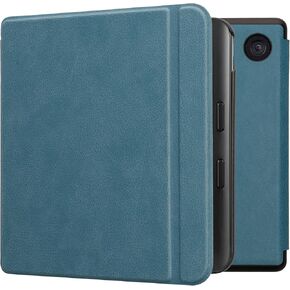 kwmobile Case Compatible with Kobo Libra Colour Case - Cover for eReader with Magnetic Closure - Dark Blue