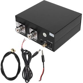 Antenna Sharer SDR Transceiver 100W Antenna TR Switch DC 160MHz Aluminum Alloy Box Device 13.8V DC 200mA with Host, Power Cord