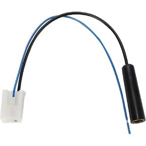 Anina Car Antenna Adapter for 2007-2021 Toyota Subaru Female Din Plug Connector, 10 Inch Antenna Adapter Harness from Aftermarket Antenna to OEM Factory Headunit Stereo for Camry Corolla RAV4 Hilux