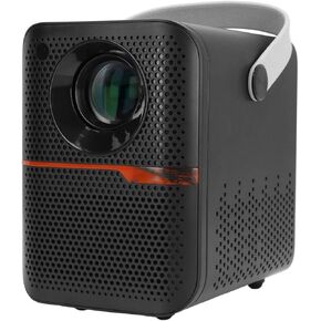 6K Projector with WiFi and Bluetooth, One step Mirroring Portable Projector for Phone, Native Mini Projector with 200 Outdoor Projector Screen, for Phone Laptop TV Stick PS5 (US