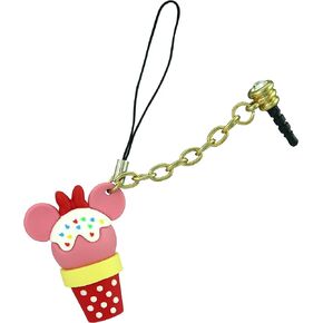 Disney Minnie Mouse Ice Cream D-Lish Treats Phone Charm Multi-colored, 3"