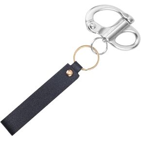 Firefighter Quick Release Shackle for SCBA Mask, Stainless Steel Firefighter Straps Fixed Snap Shackle Lanyard Firefighter Quick Release Buckle Quick Release Carabiner Firefighter Accessories