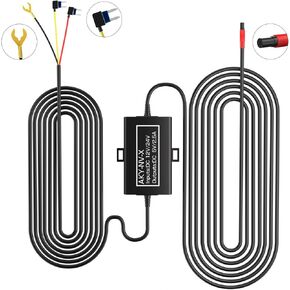 P1 Dash Cam Hardwire Kit, 7.5ft Hardwire Kit 12V-24V to 5V/2.5A Low Voltage Protection for Parking Mode